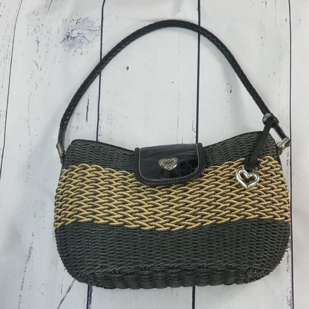 Brighton woven shoulder bag